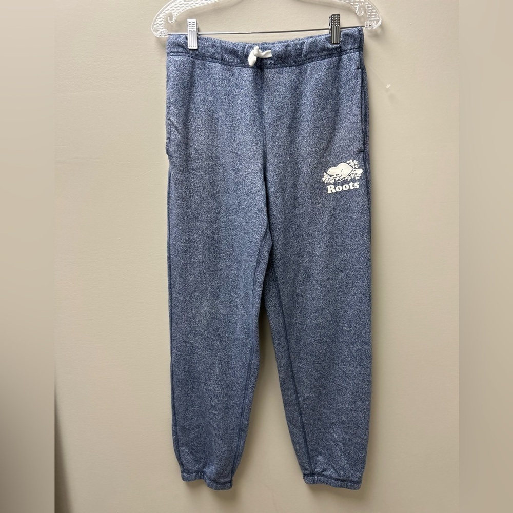 Roots Unisex Blue Salt and Pepper‎ Sweatpants